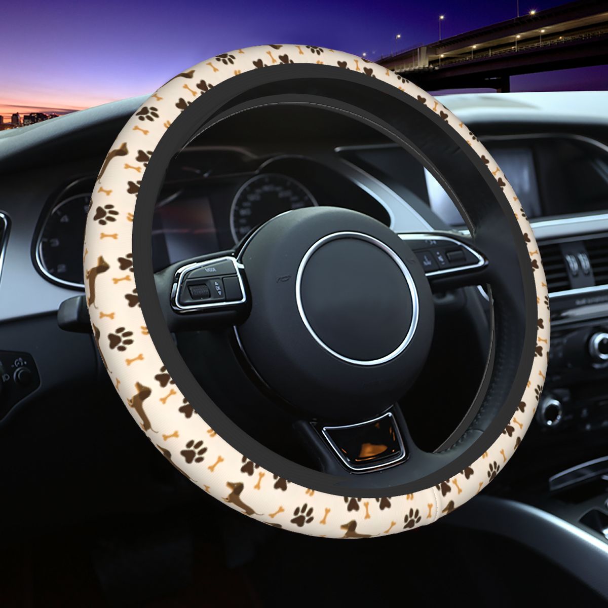 Cute Dachshund Car Steering Wh - đánh giá và giá Car Steering Wheel Cover Anti Slip Breathable