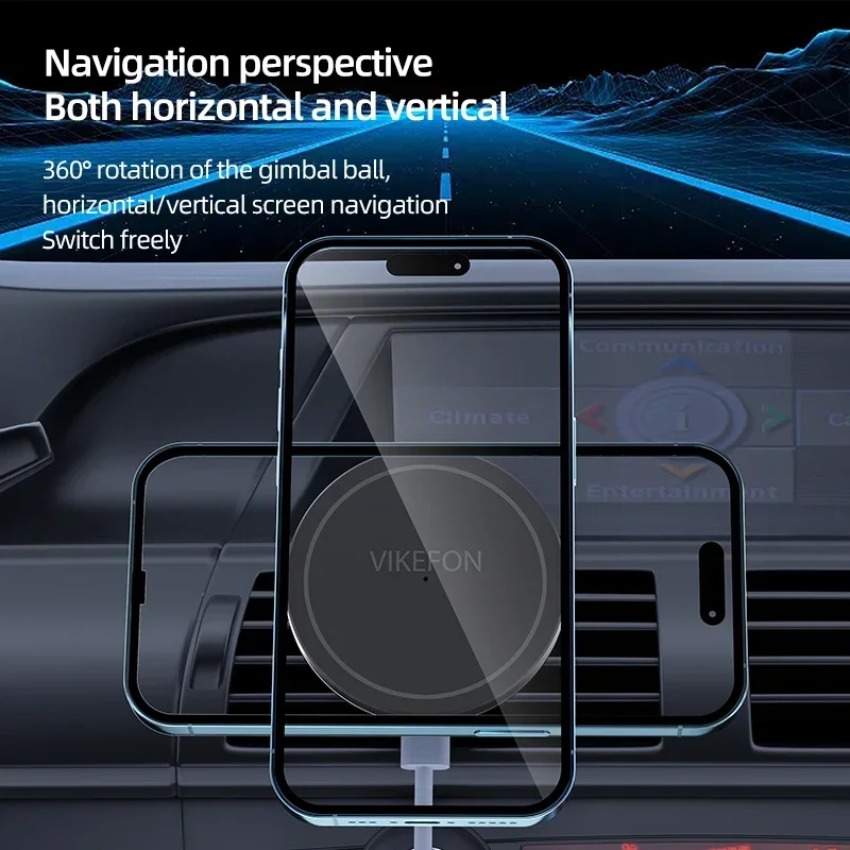 Car Wireless Charger Magnetic  - đánh giá và giá Magnetic Phone Holder For Car Vent